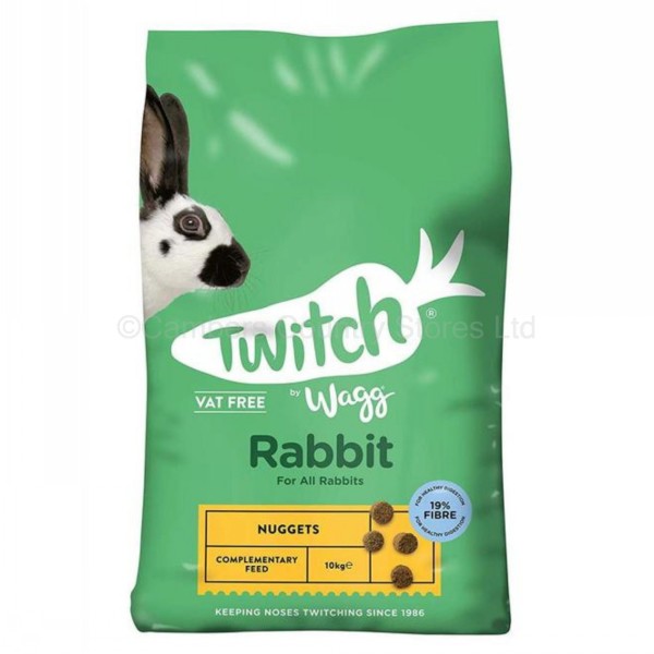 Wagg Twitch Rabbit Nuggets 10kg Cambers Country Store